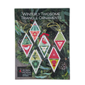 Winterly Twosome Triangle Ornaments by Robin Pickens