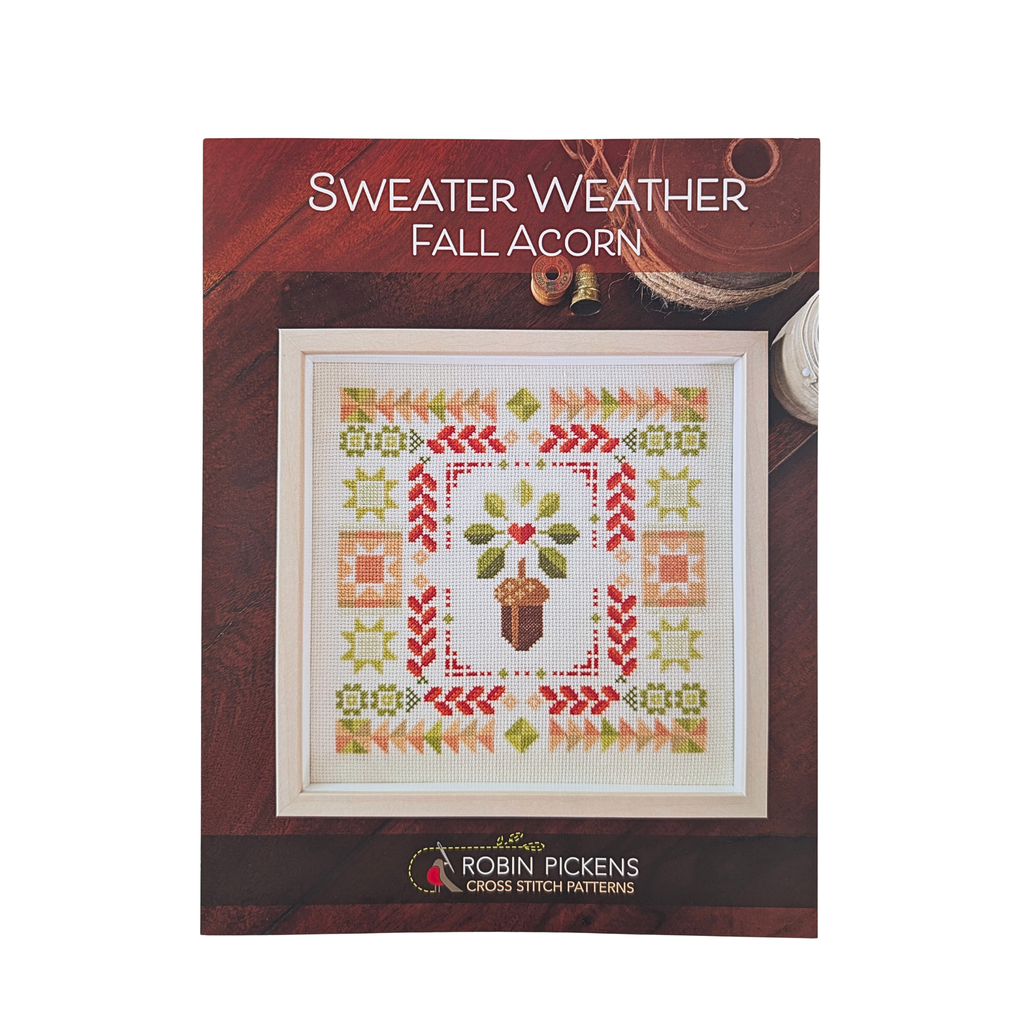 Sweater Weather Fall Acorn by Robin Pickens