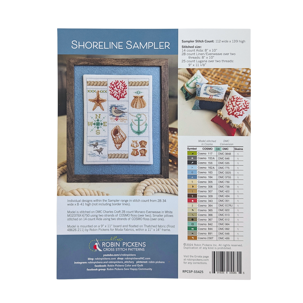 Shoreline Sampler by Robin Pickens