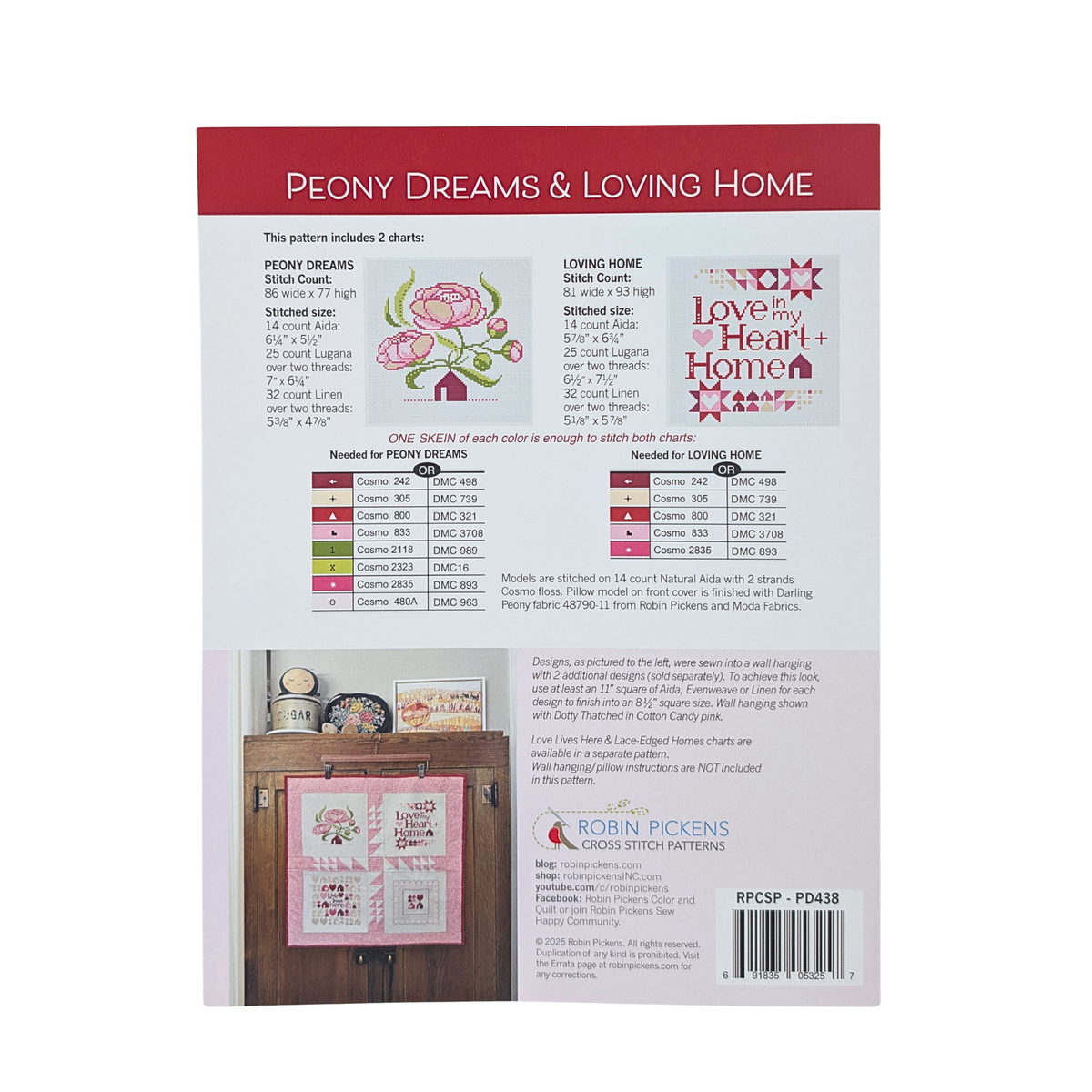 Peony Dreams & Loving Home by Robin Pickens