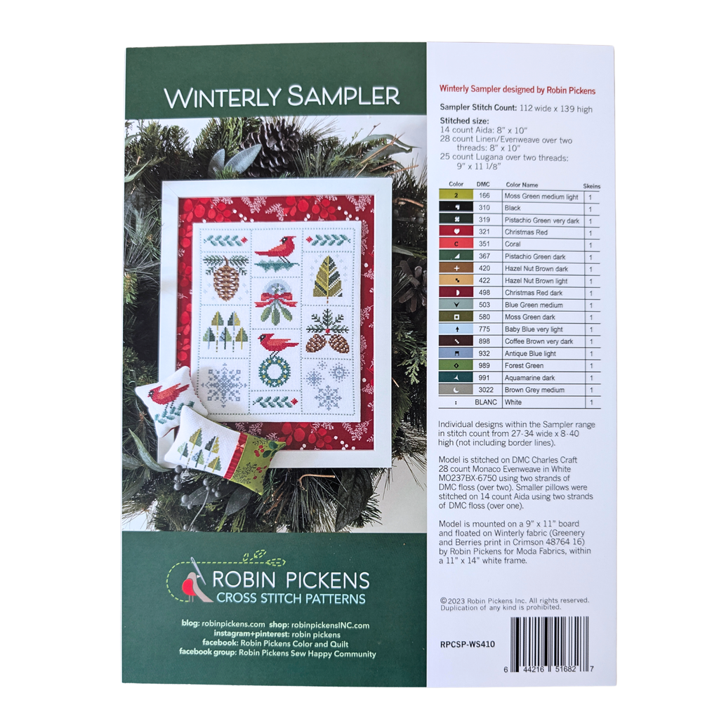 Winterly Sampler by Robin Pickens