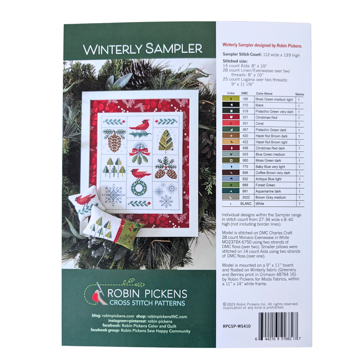 Winterly Sampler by Robin Pickens