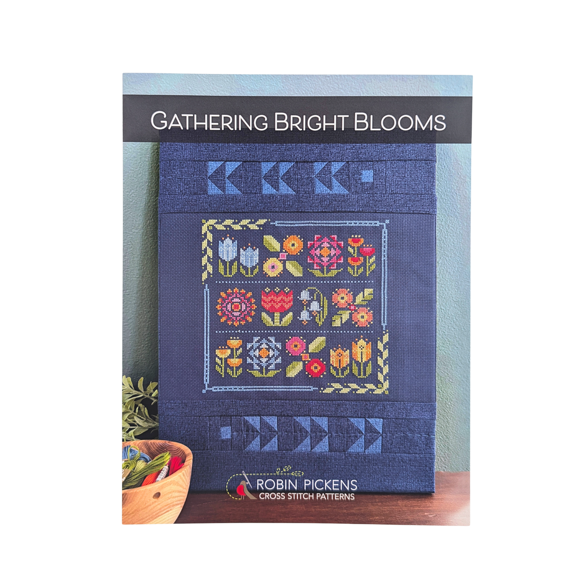 Gathering Bright Blooms by Robin Pickens
