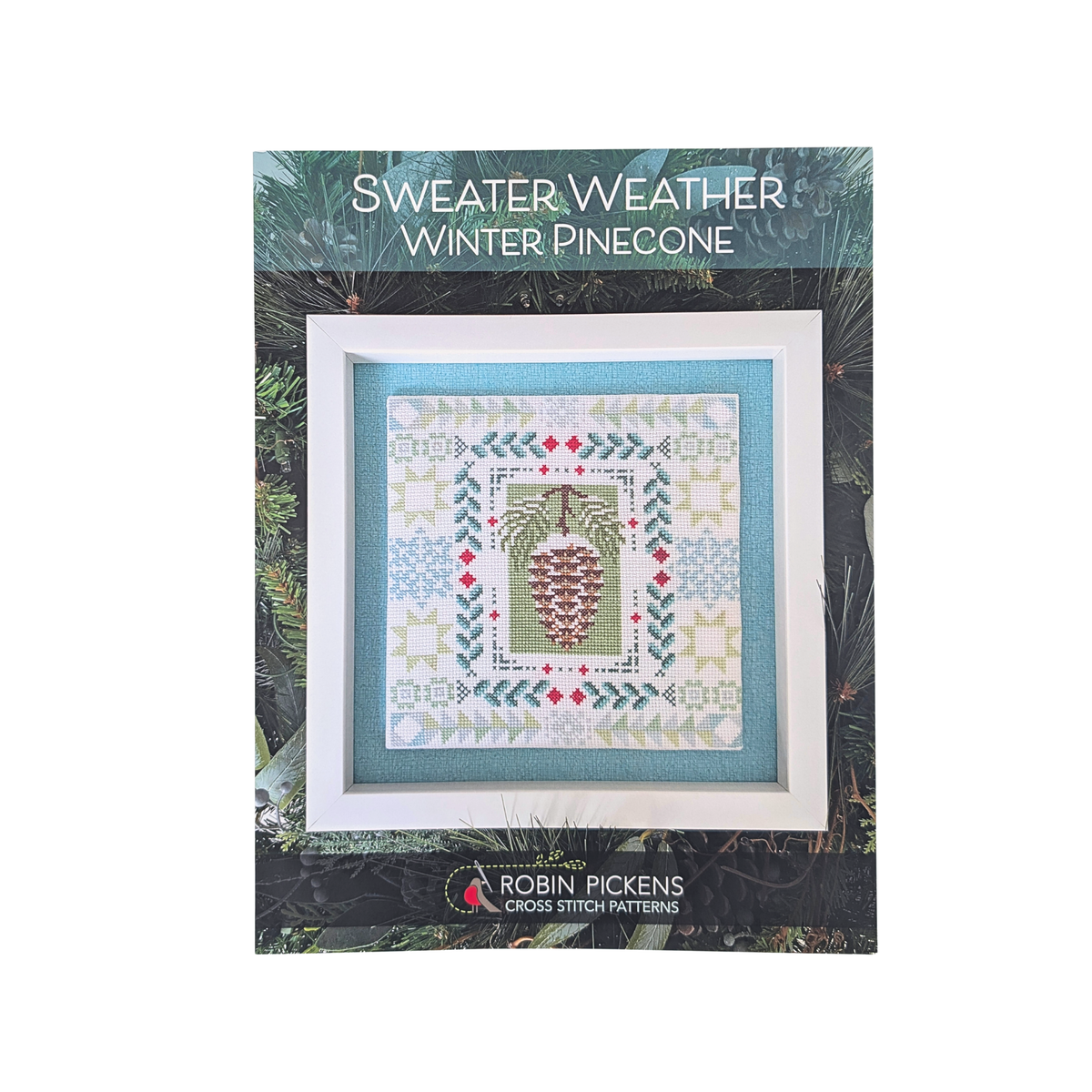 Sweater Weather Winter Pinecone by Robin Pickens