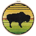 Bison by Pigeon Coop