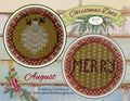Christmas Dots - August by Jeannette Douglas