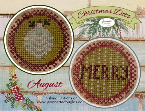 Christmas Dots - August by Jeannette Douglas