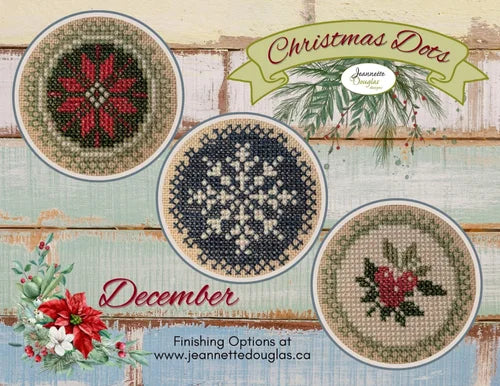 Christmas Dots - December by Jeannette Douglas
