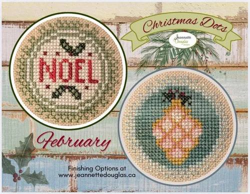 Christmas Dots - February by Jeannette Douglas