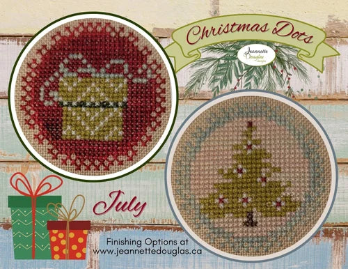 Christmas Dots - July by Jeannette Douglas