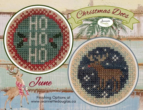 Christmas Dots - June by Jeannette Douglas