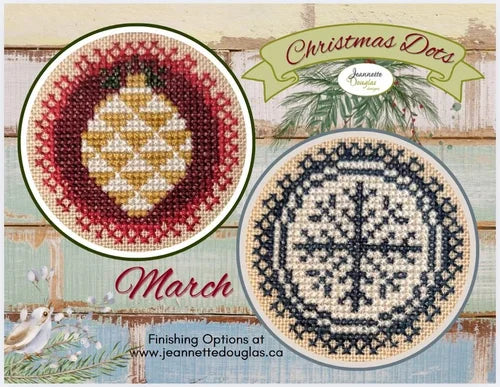 Christmas Dots - March by Jeannette Douglas