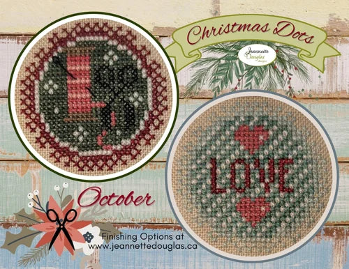 Christmas Dots - October by Jeannette Douglas
