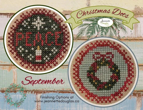 Christmas Dots - September by Jeannette Douglas
