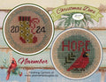 Christmas Dots - November by Jeannette Douglas