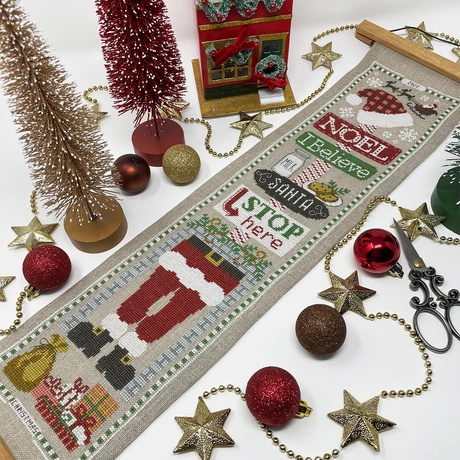 Jolly Christmas Bell Pull by Tiny Modernist