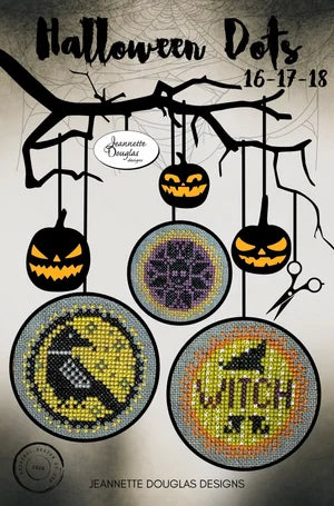 Halloween Dots 16-17-18 by Jeannette Douglas