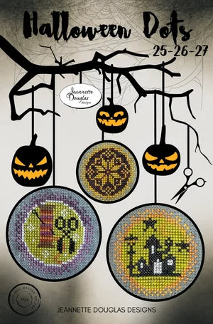 Halloween Dots 25-26-27 by Jeanette Douglas