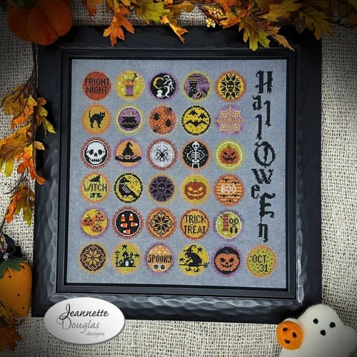 Halloween Dots 7-8-9 by Jeannette Douglas