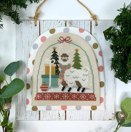 6-Part Snowglobe Series: Part 3 - Llama by Tiny Modernist