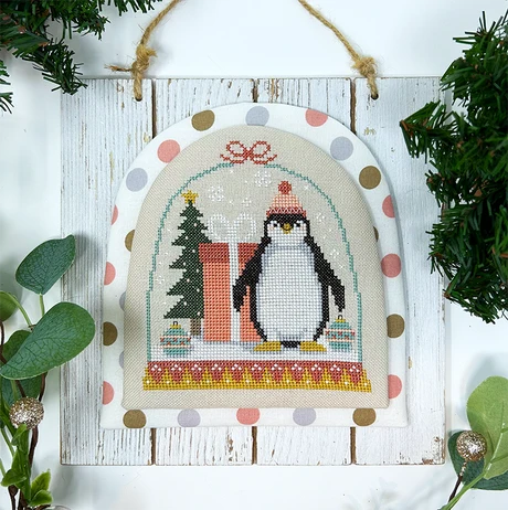 6-Part Snowglobe Series: Part 1 - Penguin by Tiny Modernist