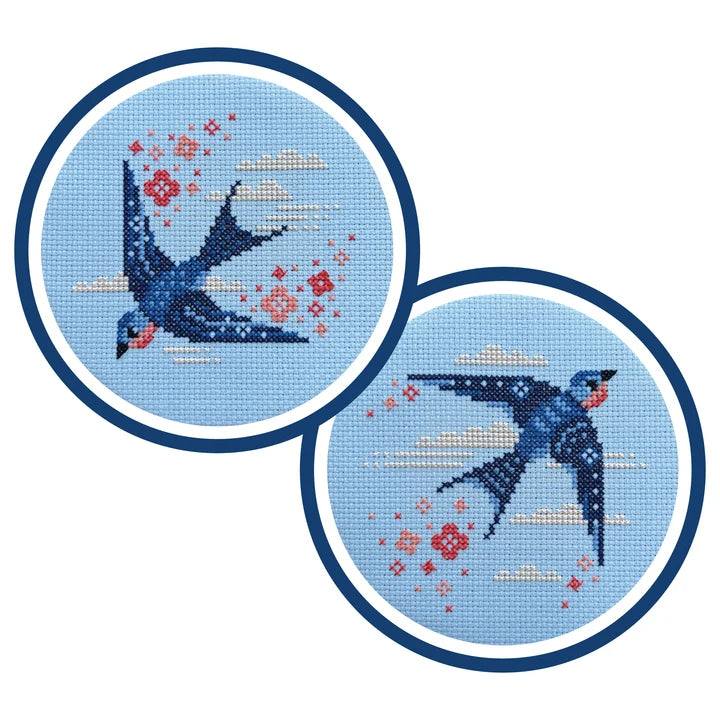 Swooping Swallows by Pigeon Coop