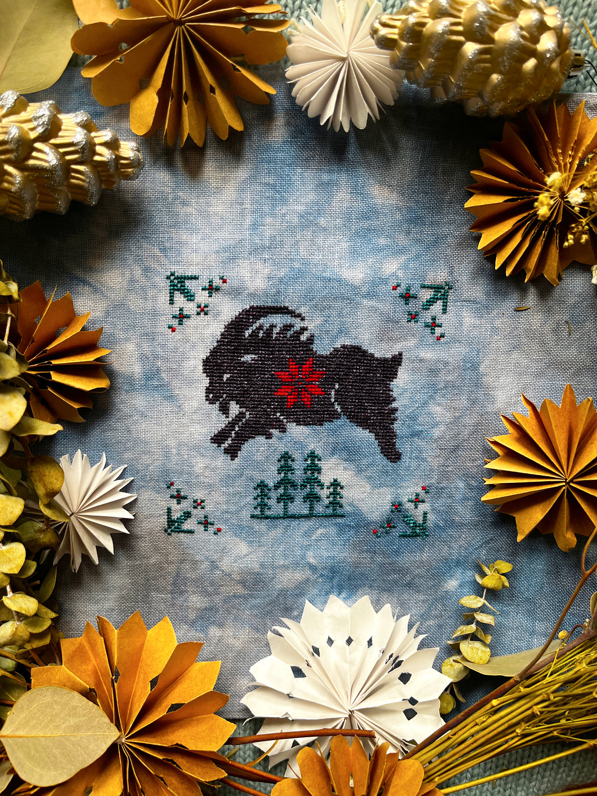 Yule Goat by Uncanny Kari x Dee's 20 Stitches