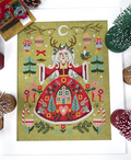 The Yule Goddess by Tiny Modernist